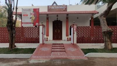 The Nartanam studio building near Sainikpuri, Hyderabad